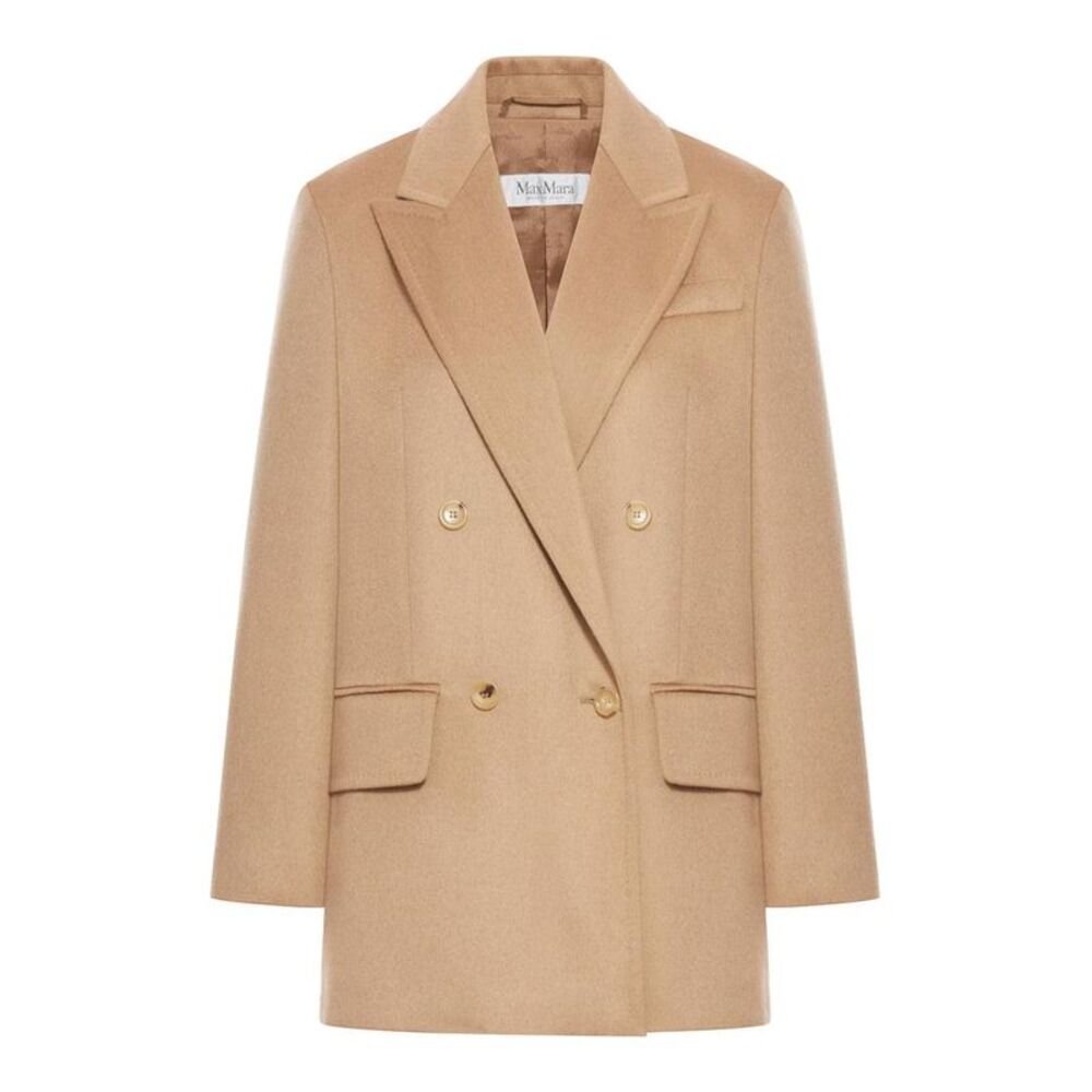 Max Mara Women Max Mara Women Olimpia Jacket In Camel Sable